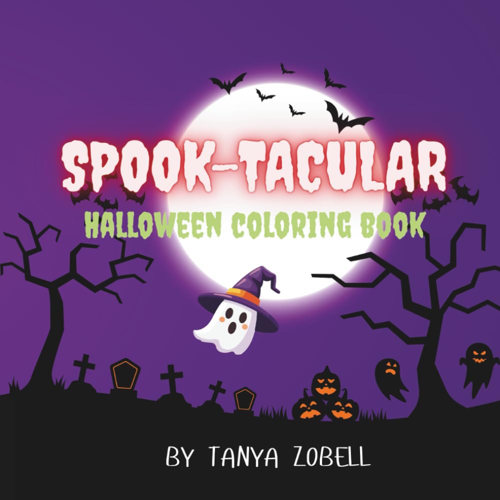 SPOOK-TACULAR HALLOWEEN COLORING BOOK