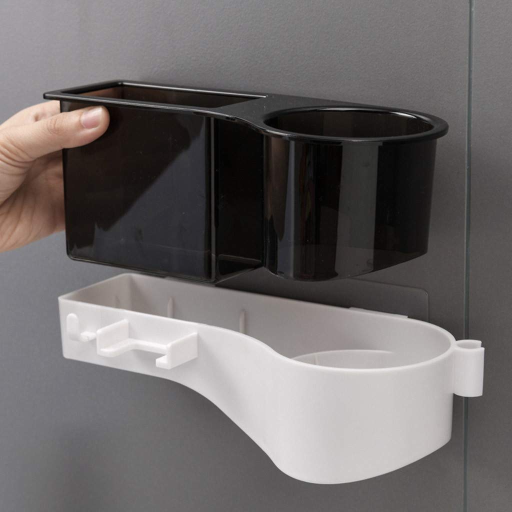 Secador de Pelo Creativo Estante-Soporte para secador de Pelo Organizador de Herramientas para el Cuidado del Cabello Suministros de baño Accesorios Bandeja Soporte Almacenamiento
