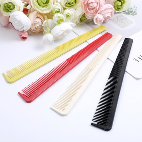 Set de 4 peines de peluquería resistentes al calor miniatura 4