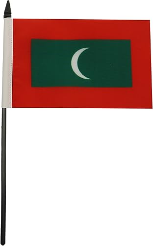 Miniatura 372 de Bandera de la bandera del Líbano de AZ, 3.9 x 5.9 in, bandera de escritorio libanesa, 5.9 x 3.9 in, barra y base de plástico negro