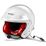 Sparco 003369BIRS4L CASCO RJ-I TALLA L BLANCO/ROJO