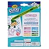 Crayola Clicks Retractable Markers - Bold (10ct), Essential Easter Basket Stuffers, Spring Craft Supplies, Gifts for Kids & Toddlers, No Dry Washable Markers for Kids #3