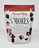 Fannie May S’mores Snack Mix Bag, Crunchy Grahams and Fluffy Marshmallows Coated in Milk Chocolate - 510g