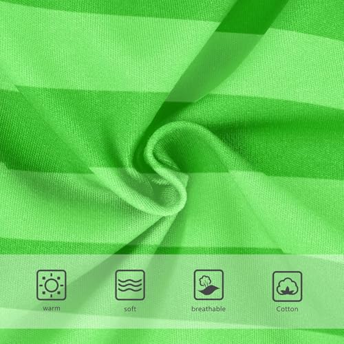 Green Gradient Stripe Toddler Girls's Underwear 2T3