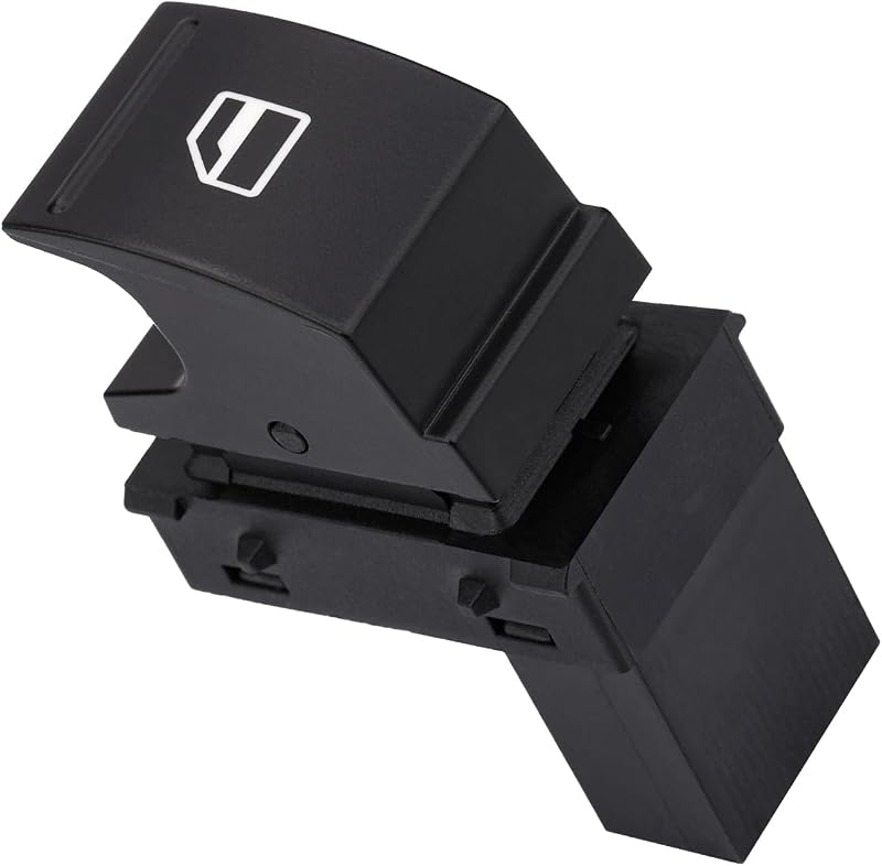Interruptor do vidro elétrico Vurkcy para passageiro Volkswagen Golf Jetta 5ND959855 – 1 unidade