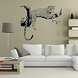 ChezMax DIY Wall Sticker Decal Mural Removable Self Adhesive Paper Art Deco Tiger 18.9