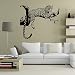 ChezMax DIY Wall Sticker Decal Mural Removable Self Adhesive Paper Art Deco Tiger 18.9" x 31.5"