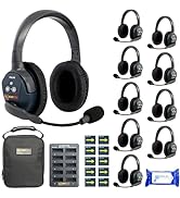 Amazon.com: Eartec UL4S Ultralite Full Duplex Wireless Headset