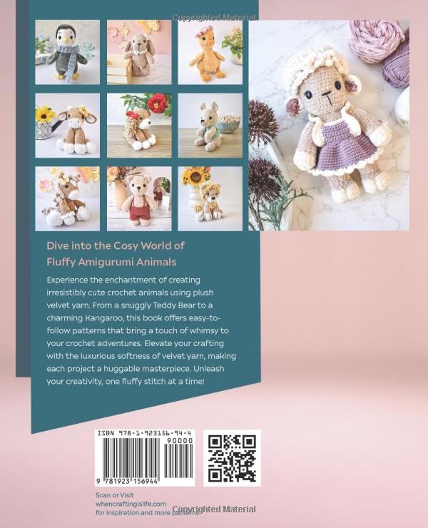 Fluffy Amigurumi Animals: 10 Patterns for Velvety Soft Crochet Animals - Image 2