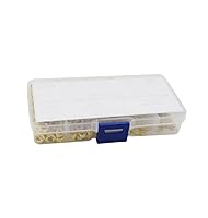 Vista 6 de Kit surtido de tuercas hexagonales de latón métricas M2 M2.5 M3 M4 M5 M6 M8 M10