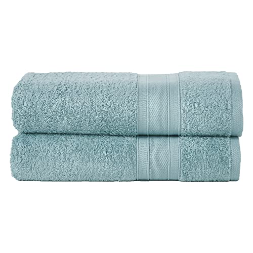 TRIDENT Cotton Feather Touch Extra Large Bath Towel - 2 Pieces