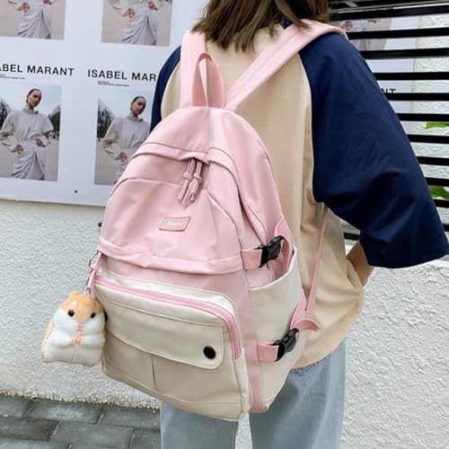 Image of Tinytot 30 Litre Japanese Korean Style School Bag Water-Resistant Laptop & Travel Backpack - Unisex Large 18 Inches Multipurpose Student Backpack for Boys & Girls, Men & Women