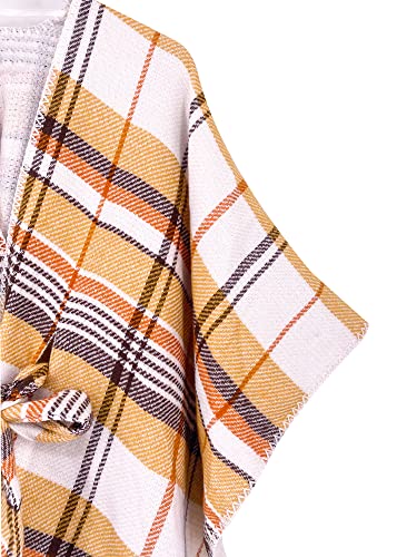 Image of Breezy Lane Women's Shawl Wraps Warm Poncho Ruana Wrap Cardigan