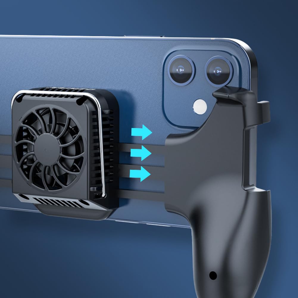 Raffreddamento Telefono Per Il Gaming, Ventola Telefono dei Semiconduttori, Radiatore Del Telefono Cellulare Per Iphone Smartphone Android