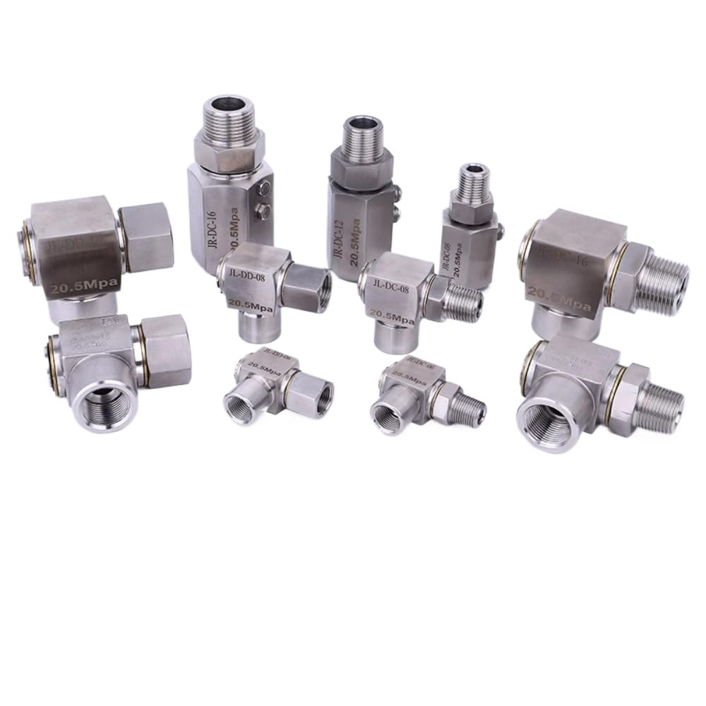 1pc right angle rotary joint JL hydraulic adapter SLU hydraulic adapter international rotary joint (JL12-DC/DD interface G3/4)