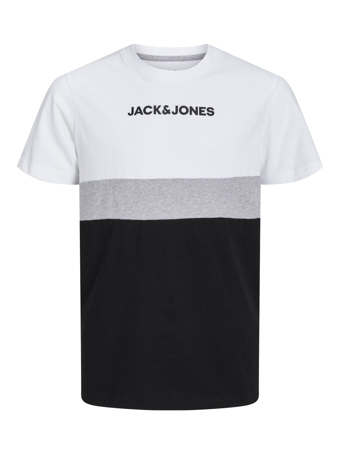 JACK & JONES Boy's JJEREID BLOCKING TEE SS SN JNR T-Shirt