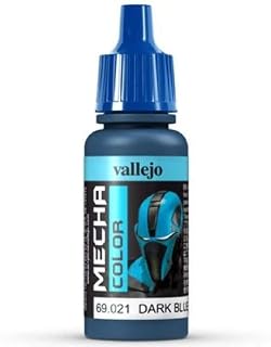 Vallejo 17 ml "AV meca color acrílico aerógrafo color – Color Azul Oscuro