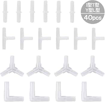 2個セット】エアラインチューブ スプリッターコネクター フィッシュ