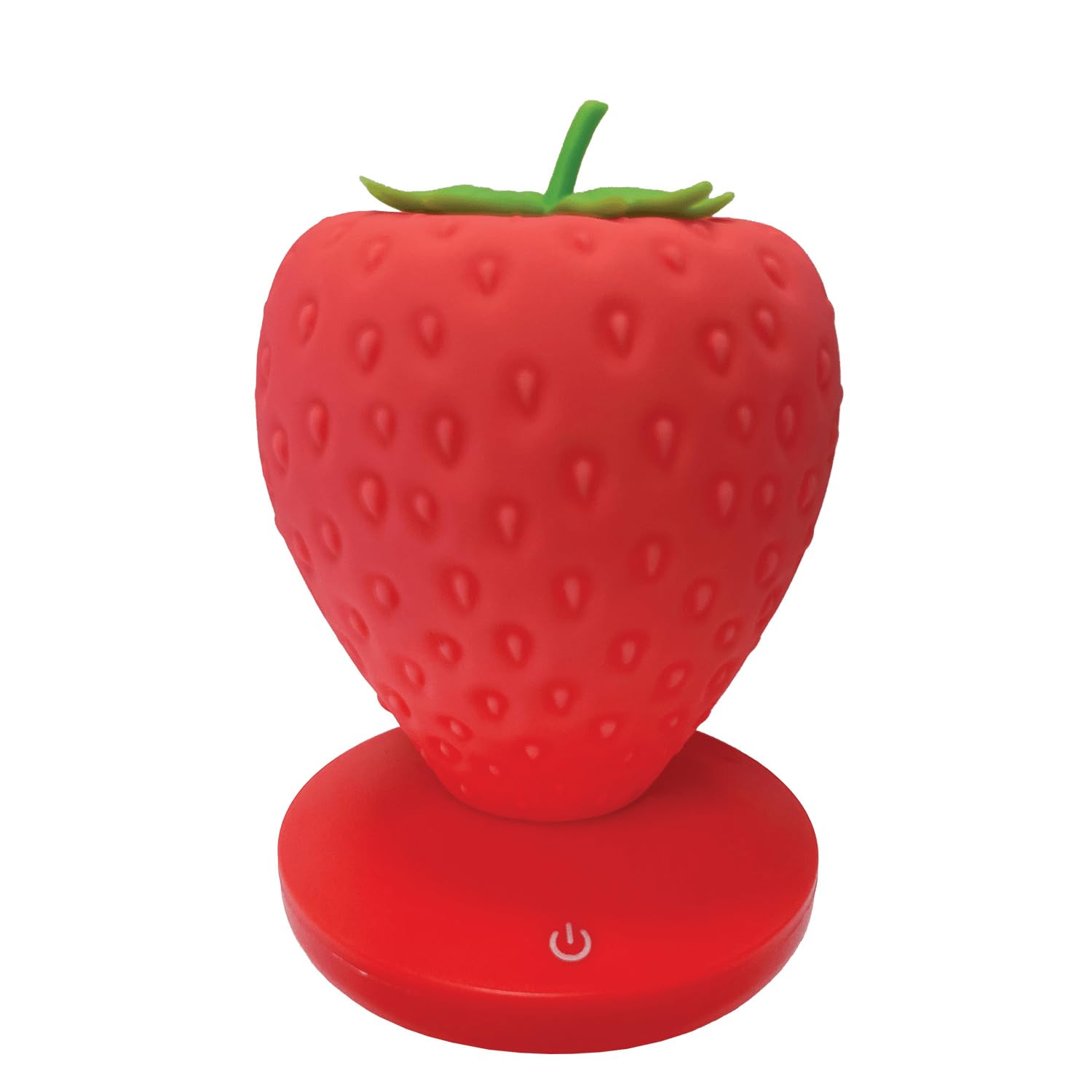Streamline Imagined Strawberry LED Table Lamp, 3 Brightness Setting with Touch Control