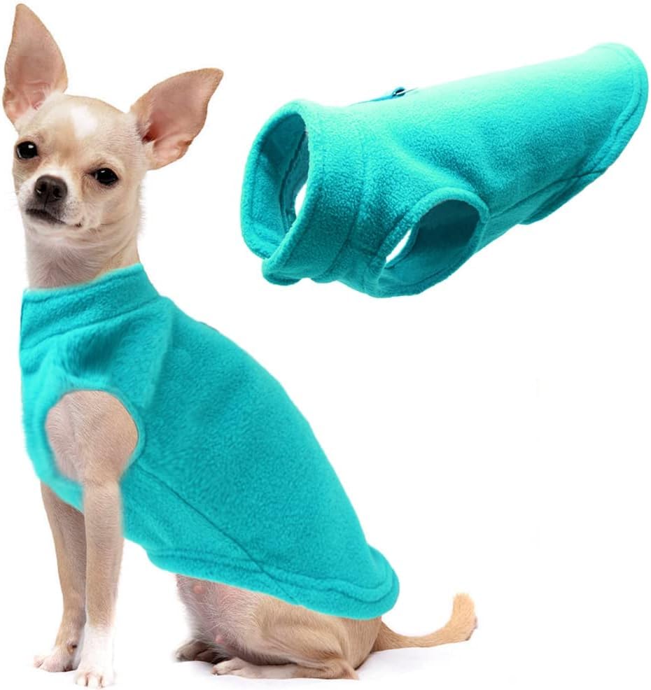 See full amazon price history chart for KUTKUT Dog Winter Warm Breathable Dog Polar Fleece Vest Jacket, Lightweight Winter Coat with Leash Attachment for Small Dogs Cats, Warm Pullover for Maltese Shihtzu (Size: L, Adjustable Chest: 45cm) KUTKUT Dog Winter Warm Breathable Dog Polar Fleece Vest Jacket, Lightweight Winter Coat with Leash Attachment for Small Dogs Cats, Warm Pullover for Maltese Shihtzu (Size: L, Adjustable Chest: 45cm) (B09QJ2VSM8) Amazon Price History, Amazon Price Tracker