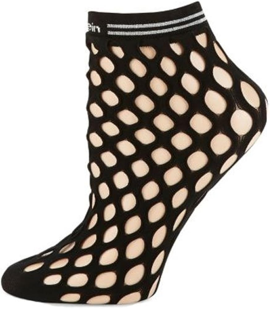 calvin klein fishnet socks