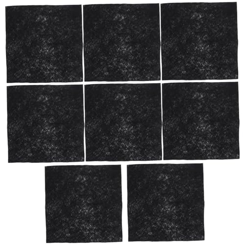 BESTYASH 8 Piezas bayeta limpiacristales Limpieza baño Cleaning Cloth baño Limpieza Largo lavavajillas paños de Ventana de Vidrio Trapos de Limpieza para casa Lavables Fibra extrafina Black