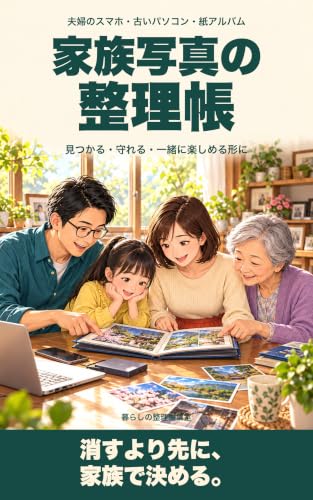 家族写真の整理帳