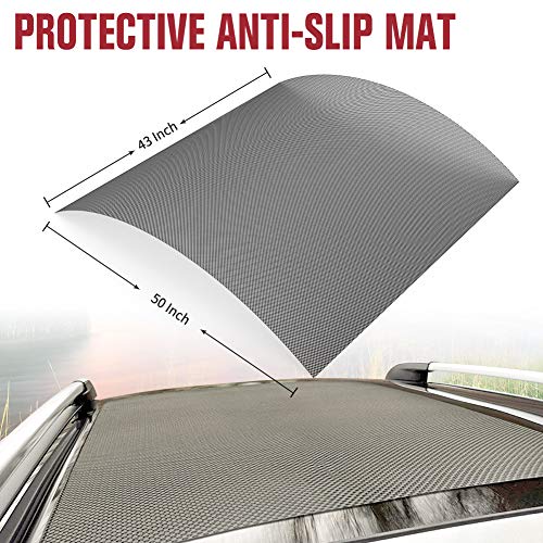 Rooftop Cargo Bag - (14.7 Cubic Feet) Heavy Duty Roof Bag - 100% Waterproof Excellent Quality Car Top Carrier Bag Fits All Cars with Rack - Roof Top Car Bag, 1 Year Warranty - Thumbnail 6