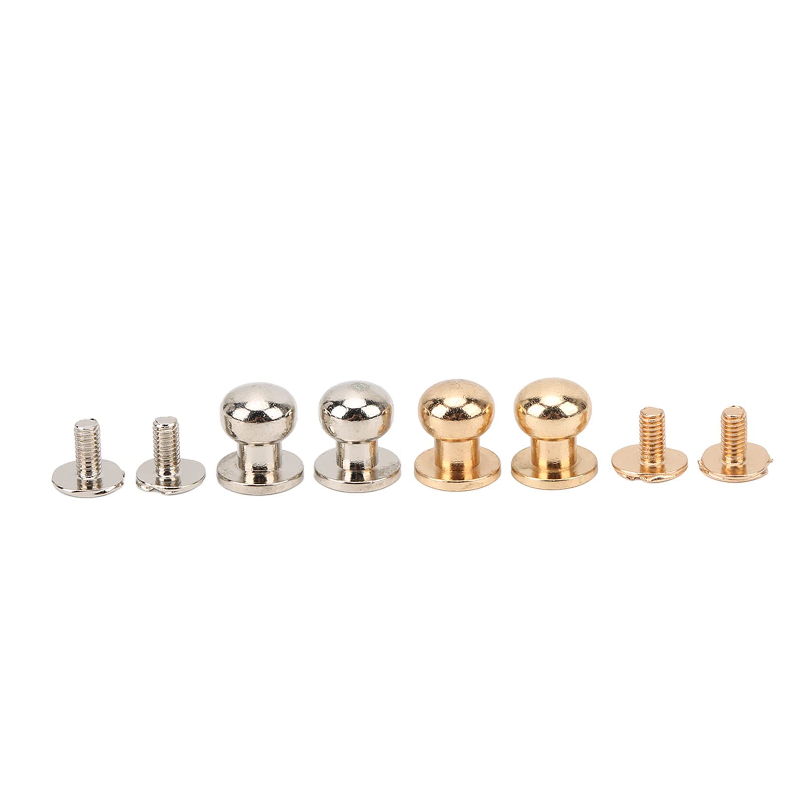 200 juegos de remaches de monje de 9x8 mm, material de cobre ligero, remaches de cuero para manualidades, ropa decorativa, zapatos, bolsas