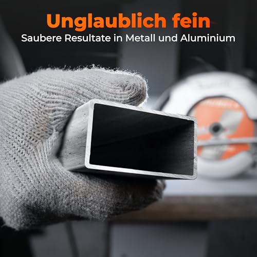 BAUBECK Kreissägeblatt 165 x 20 mm inkl. 16mm Adapter – 56 Zähne, 1,5 mm Schnittbreite für Holz & Alu… – Ansicht 3