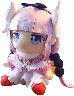 Cayhut Miss Kobayashi's Dragon Maid Sitting Posture Plush Doll Gifts for Kids Kannakamui 17cm