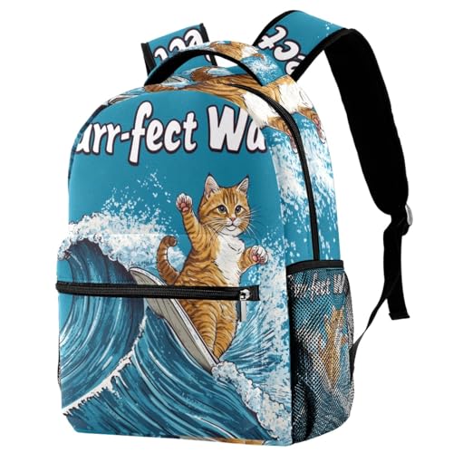 Sac à dos de voyage Campus bleu et multicolore avec porte-bouteille