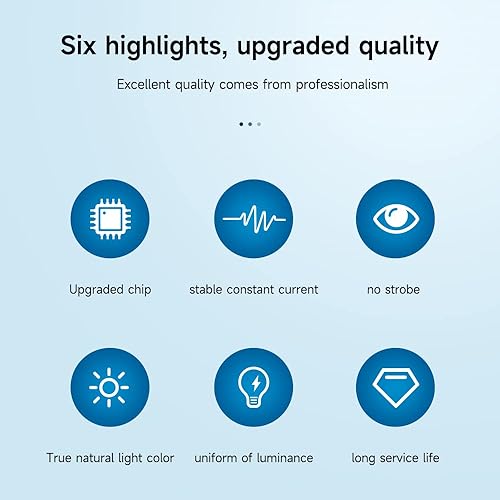 Miniatura 5 de Creality - Kit de barra de luz LED oficial Ender 3 V3 SEKE, kit de barra de luces LED para impresora 3D, 24 V, 5 W, ahorro de energía y energía,