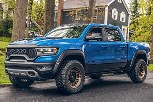 Auto Ventshade [Avs] In-Channel Ventvisor | 2009 - 2018 Ram 1500, 2019 - 2023 Ram 1500 (Classic Body Only), 2010 - 2023 Ram 2500 & 3500 Mega/Crew Cabs - Smoke, 4 Pc. | 194109 #TOP7