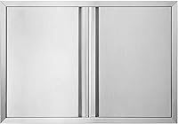 BI-DTOOL 31" x 24" Double BBQ Access Doors - Thickened 304 Brushed Stainless Steel for Outdoor Kitchen & BBQ Island