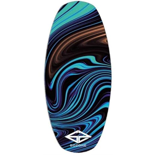 GoZone Skimboard Tropic Red HPL Junior 89 x 41 cm