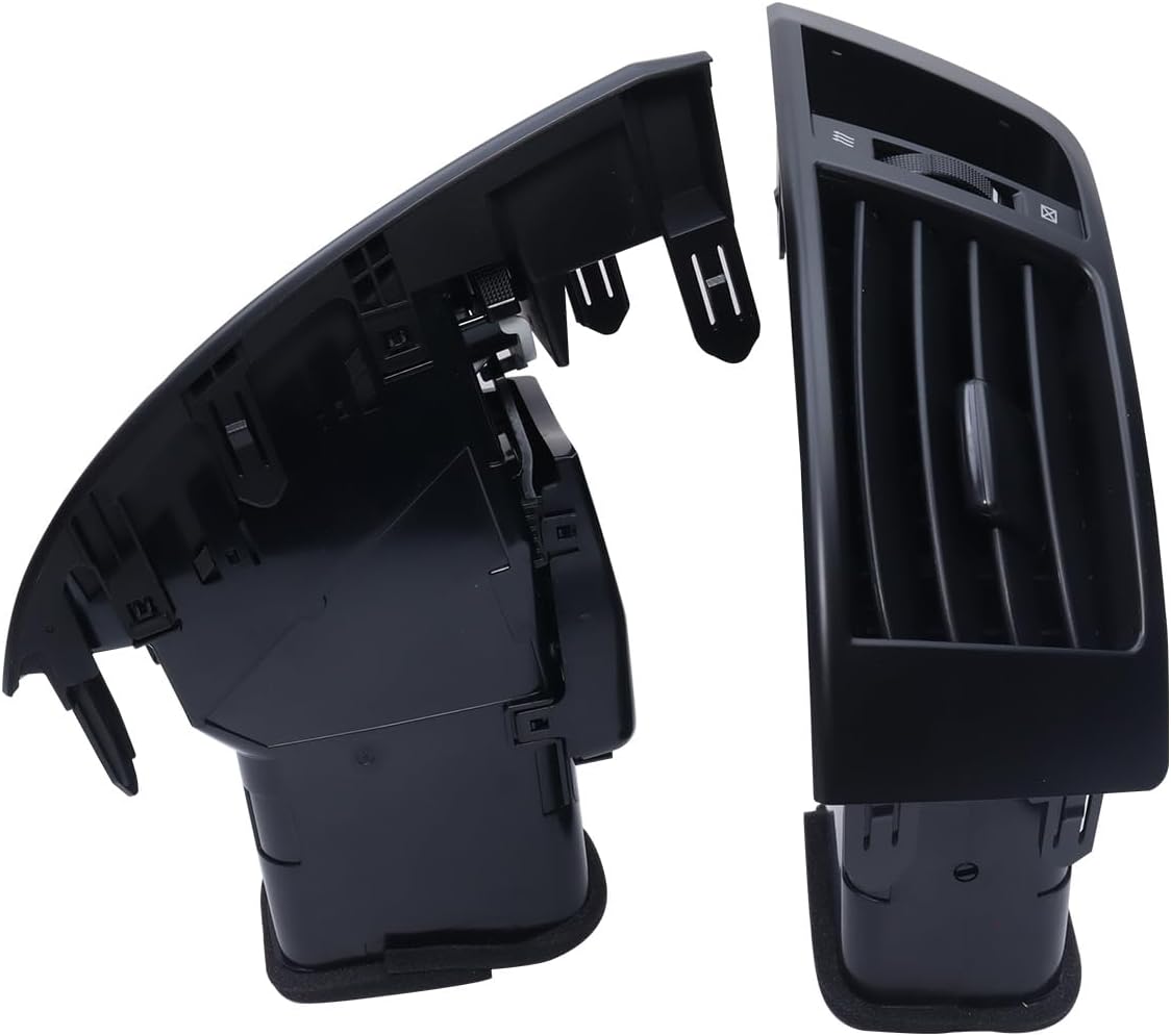 Pair Center A/C Dash Air Vent Dashboard Compatible with Toyota Land Cruiser 2008-2015 Front Driver and Passenger Side Dash A/C Air Conditioning Vent Black