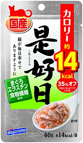 はごろも 是好日 カロリーオフ 食物繊維入り(国産)40g (3352)
