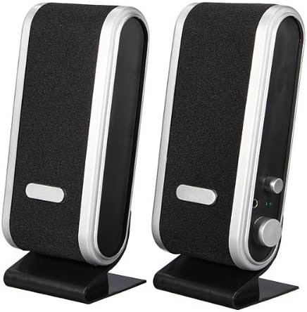 3.5mm USB Jack USB Audio Power PC Notebook Speaker