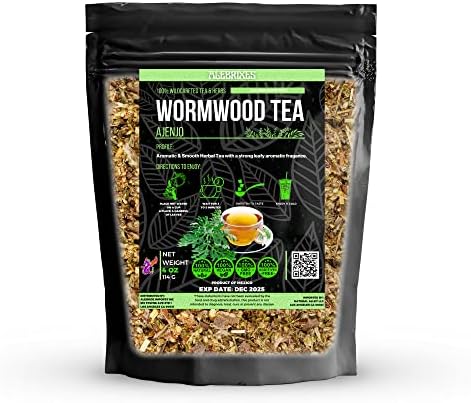 100g Organic Dried Wormwood Herb - Aphrodisiac, Loose Leaf - Foto 2