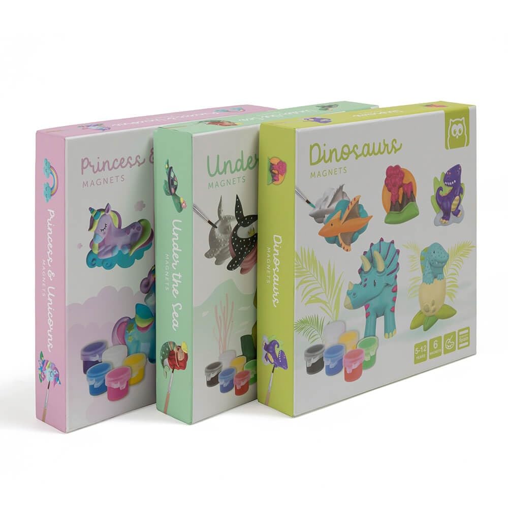 EUREKAKIDS Stampaggio e dipinge magneti di dinosauro bambini e ragazze 100.0 - Gioco Educativo - Creativi > Artigianato e creatività > Artigianato e attività creative
