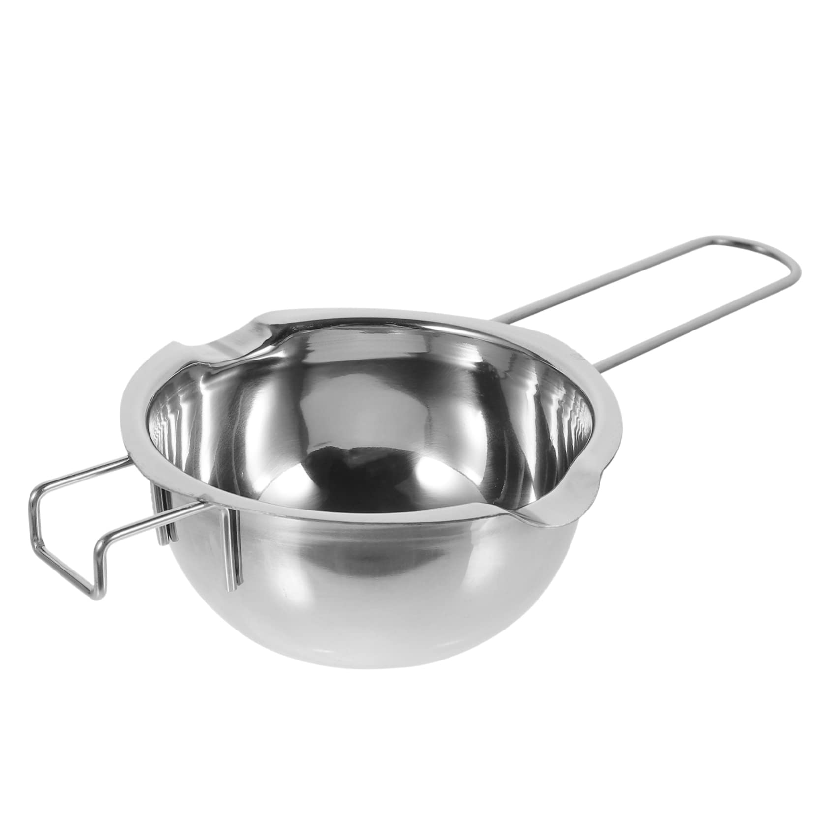 ABOOFAN Stainless Steel Melting Pot for Cheese Butter and Chocolate Double Boiler Bowl Compact Design for Baking and Cooking Kitchen Tool with Convenient Handle
