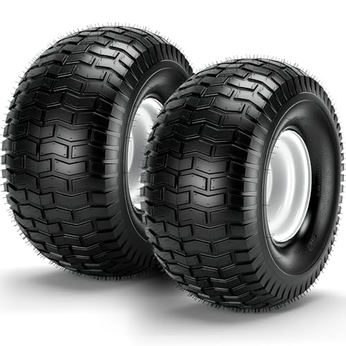 20x10.00-8 Lawn Mower Tire and Wheel, 3/4