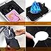 10 Pack Stove Burner Covers Double Thickness Reusable Non-Stick Heat-Resistant Gas Range Protectors for Kitchen and Easy to Clean（Black）FLSEPAMB