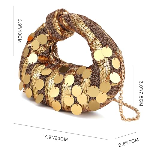 Sac à main à paillettes pour mariage et soirées chic