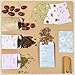 160 Pcs Seed Envelopes - 3.15 x 4.72 Inch Self Sealing Seed Packets for Flower & Vegetable Seeds Storage Easter Decorations Gifts