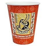 サンナップ(Sunnap) ペーパーカップ 厚紙 レッツコーヒー 280ml 9oz 50個入 熱い飲み物OK