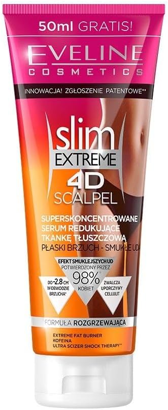 Eveline Cosmetics Slim Extreme 4D Scalpel Super-Concentrated Serum Reducing Fatty Tissue