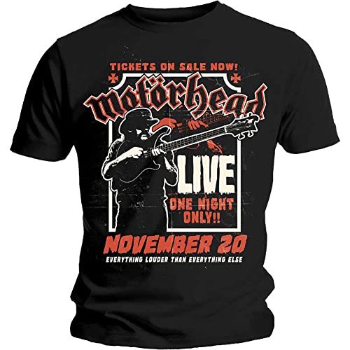 T-Shirt # Xxl Black Unisex # Lemmy Firepower