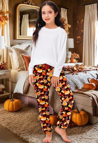 Image of Deerose 4th of July Pants American Flag Drawstring Sweatpants with Pockets 5-14 Years